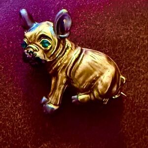 French Bulldog Pup - Brooch